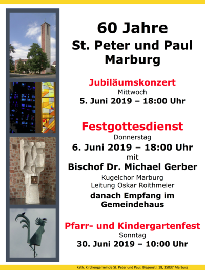 60-jähriges Kirchweihjubiläum St. Peter und Paul